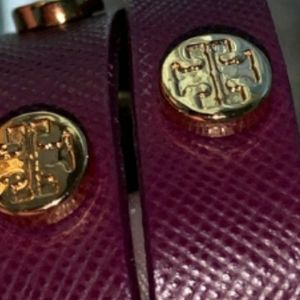 Tory Burch Wrap Braclet Deep Plum